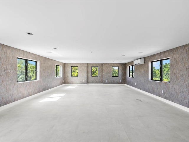 17301 SW 52nd Ct, Southwest Ranches, FL 33331 - empty room featuring a wall mounted air conditioner
