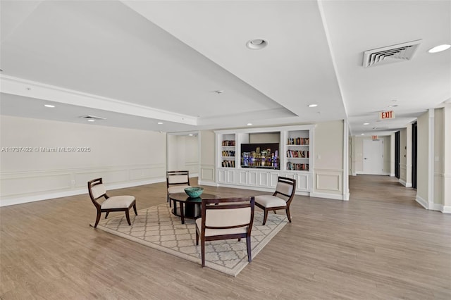 55 Merrick Way Unit 624, Coral Gables, FL 33134 - common area featuring recessed lighting and a decorative wall