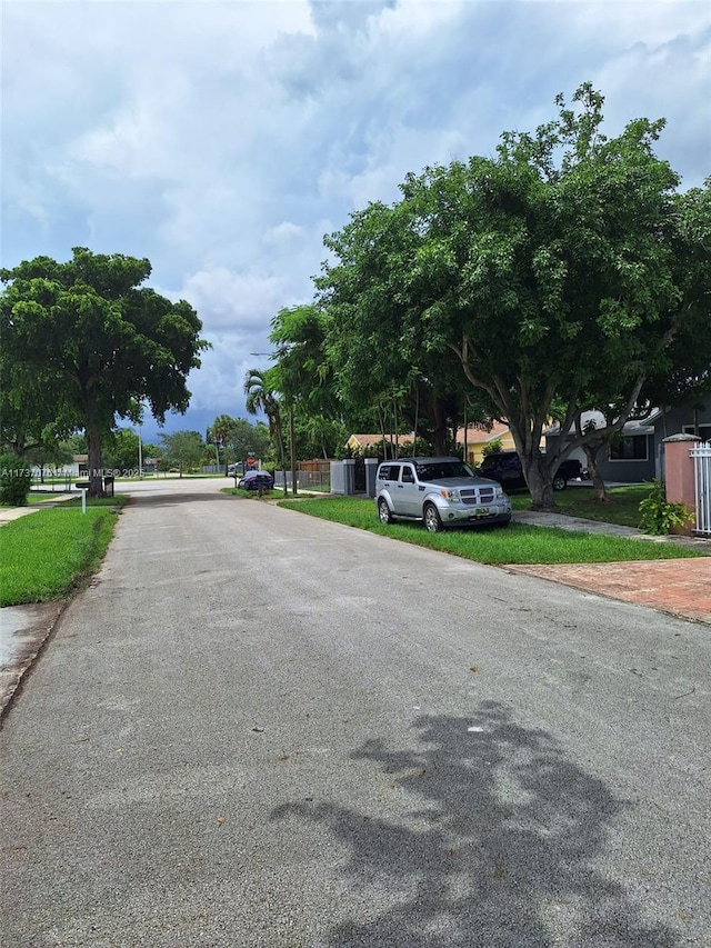 view of street