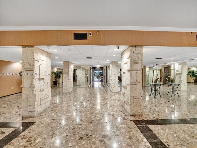 view of community lobby