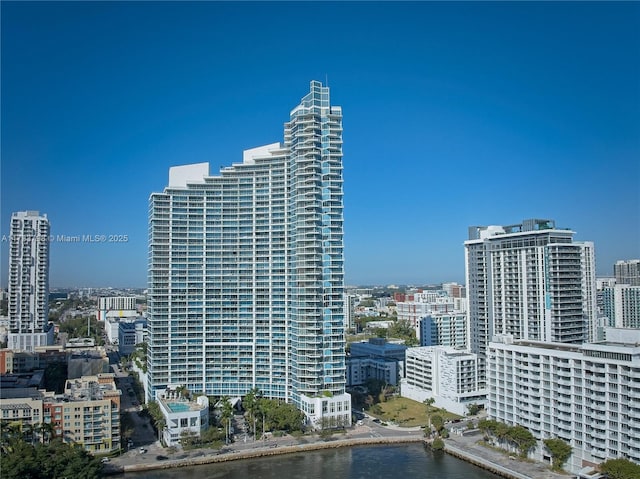 view of property featuring a water view