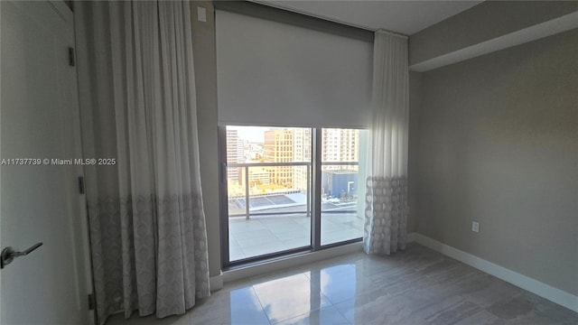 view of unfurnished room