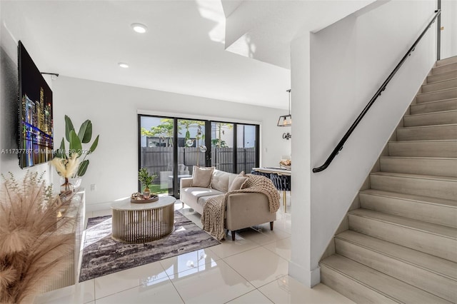 view of living room