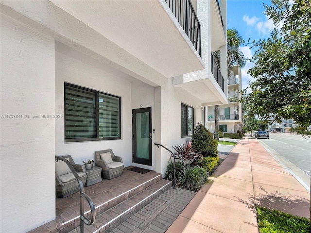 4745 NW 84th Ct Unit 15, Doral, FL 33166 - view of exterior entry with stucco siding
