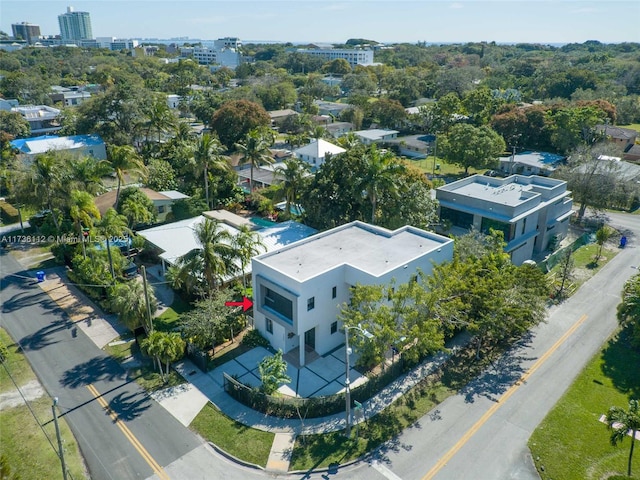 bird's eye view