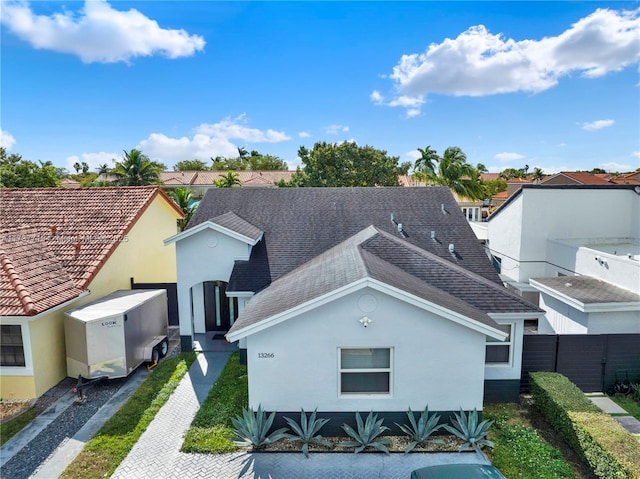 view of rear view of property