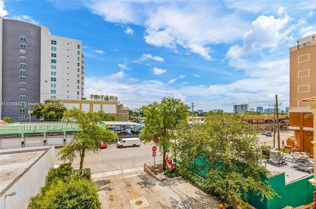 view of uncovered parking lot