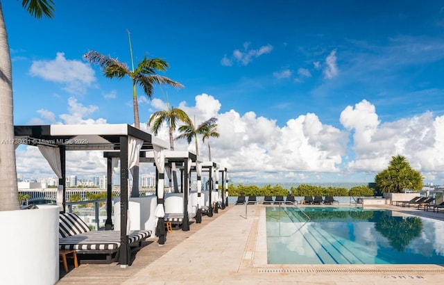 view of swimming pool