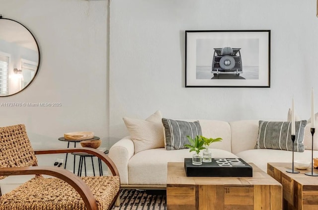 view of living room