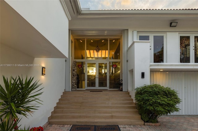 1740 S Bayshore Ln, Miami, FL 33133 - view of exterior entry with french doors
