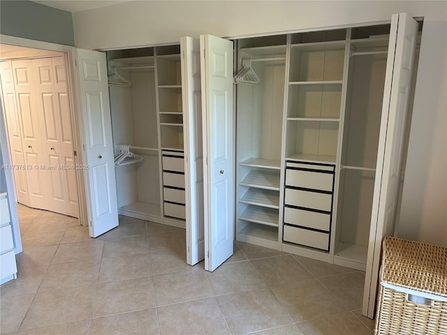 view of closet