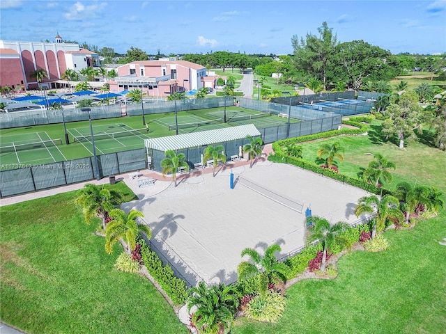 aerial view