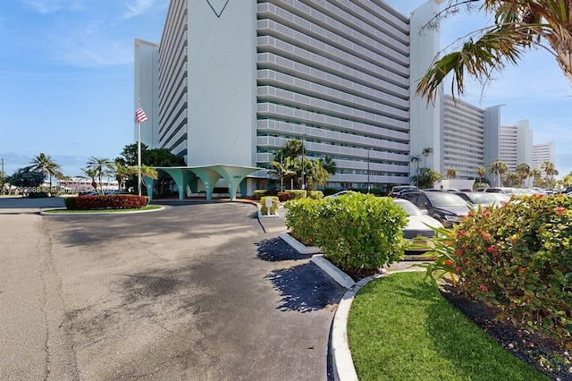 view of property with a view of city