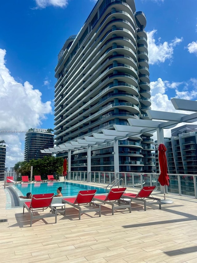 view of swimming pool