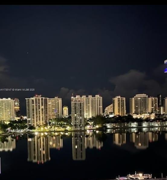 city view featuring a water view