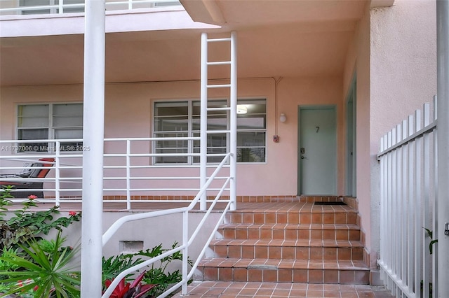 view of staircase