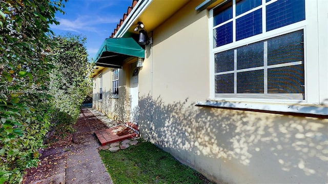 view of side of home