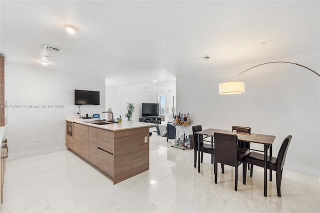 kitchen with sink