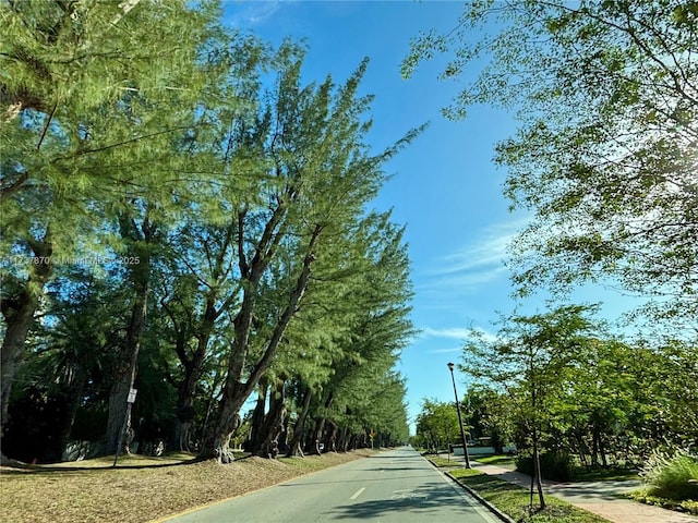 view of street