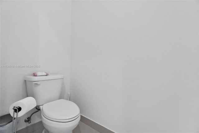 bathroom with toilet