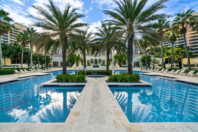 view of swimming pool