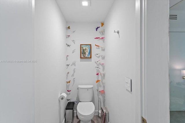 bathroom with toilet