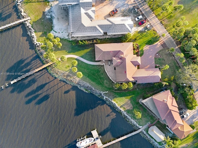 drone / aerial view