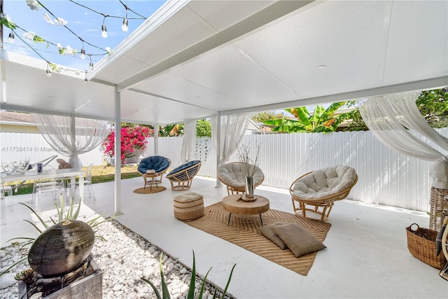 1410 S 22nd Ave, Hollywood, FL 33020 - view of patio featuring fence
