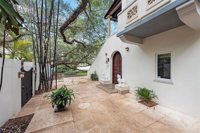 4191 Lybyer Ave, Coconut Grove, FL 33133 - view of patio featuring fence
