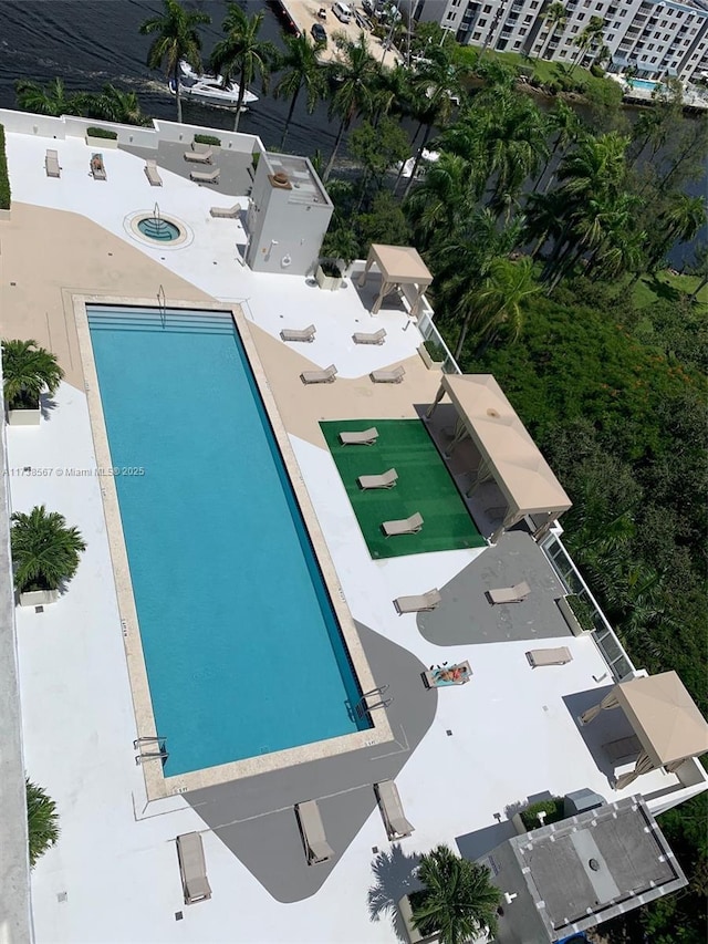 view of swimming pool