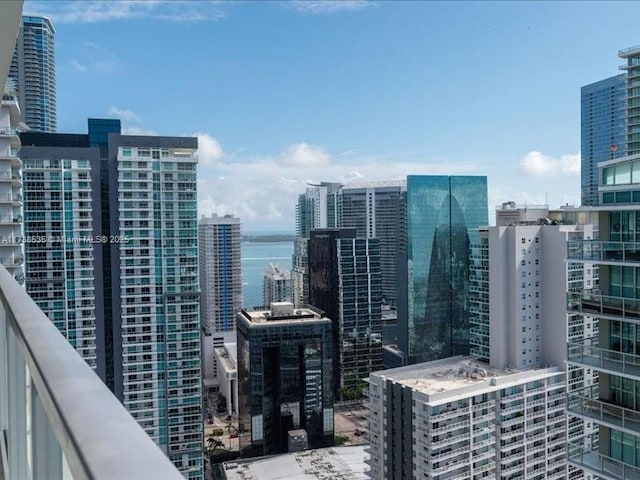 view of city featuring a water view