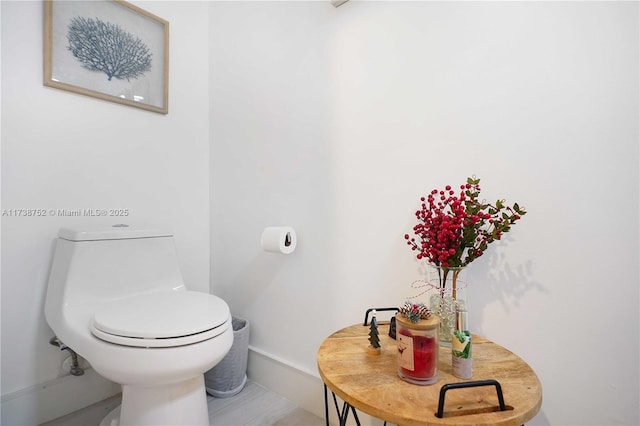 bathroom with toilet