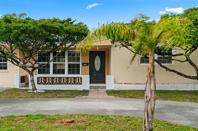 view of entrance to property