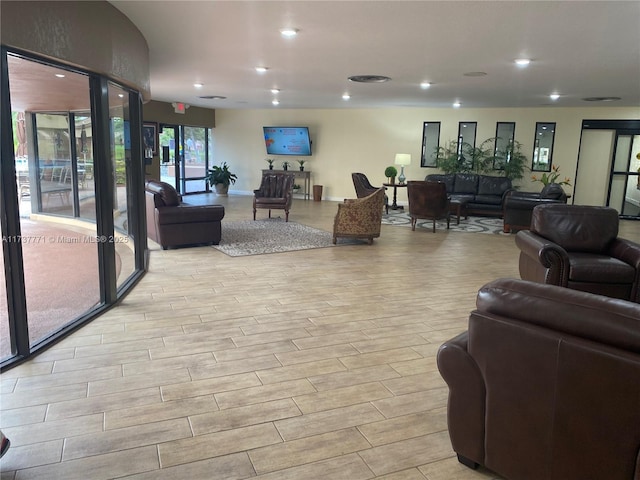 view of community lobby