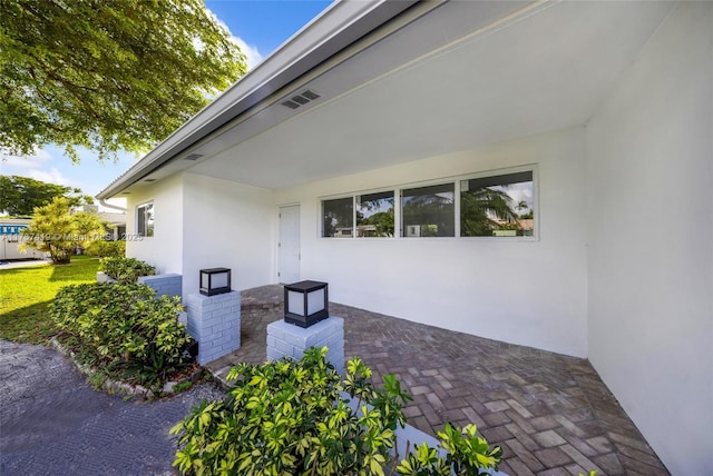 exterior space featuring a patio