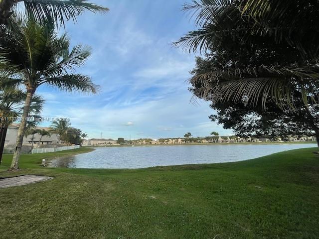 view of water feature