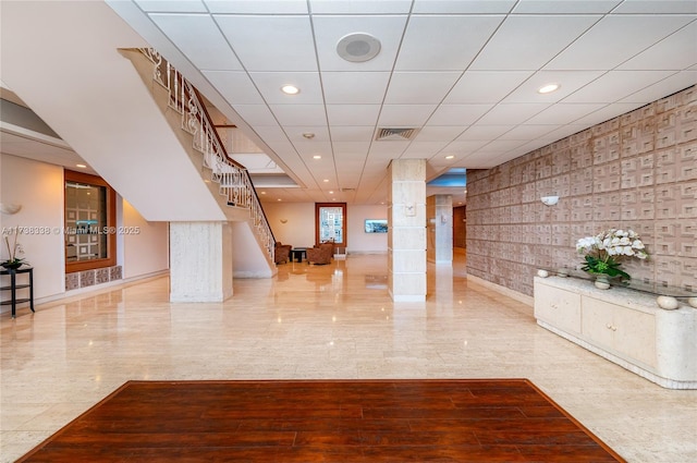 view of community lobby