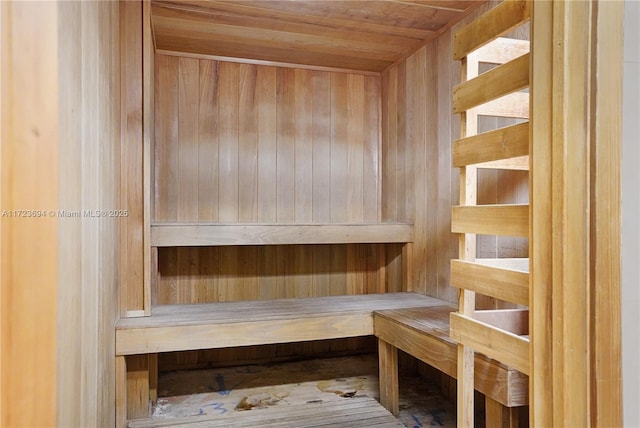 1155 Brickell Bay Dr Unit 704, Miami, FL 33131 - sauna featuring wood ceiling