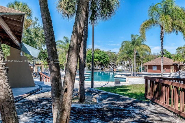 view of swimming pool