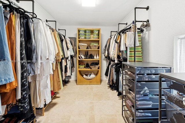 view of spacious closet