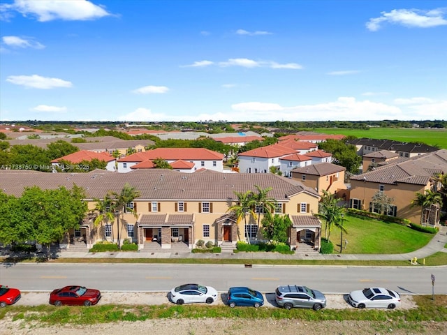 birds eye view of property featuring a residential view