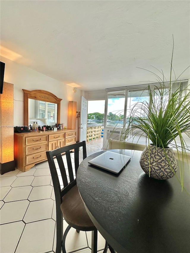 view of dining room