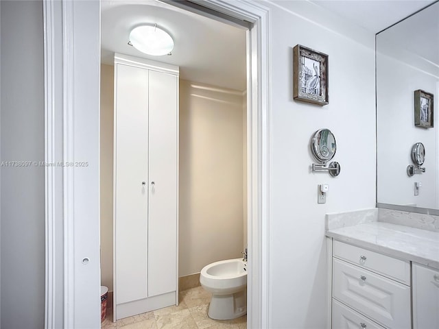 3400 SW 27th Ave Unit 302, Miami, FL 33133 - bathroom featuring a bidet and vanity