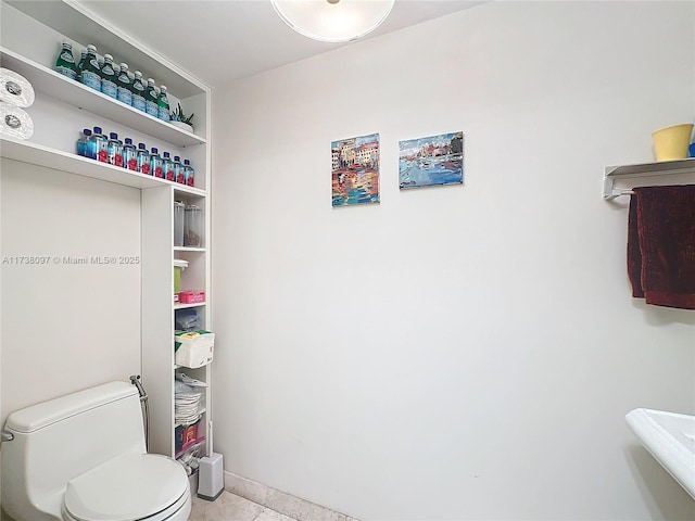 bathroom with toilet