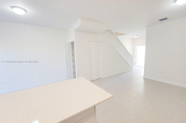 view of unfurnished living room