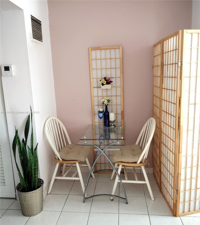 2145 Pierce St Unit 105, Hollywood, FL 33020 - tiled dining room with visible vents