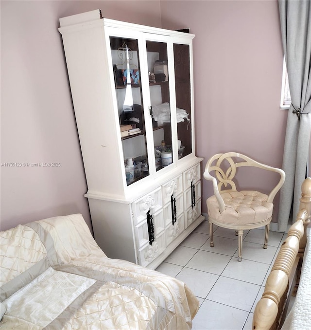 2145 Pierce St Unit 105, Hollywood, FL 33020 - bedroom with light tile patterned flooring