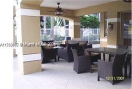 view of dining room