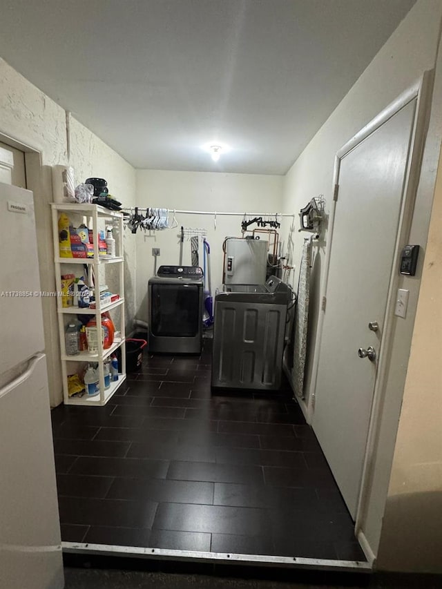 interior space featuring washer / clothes dryer