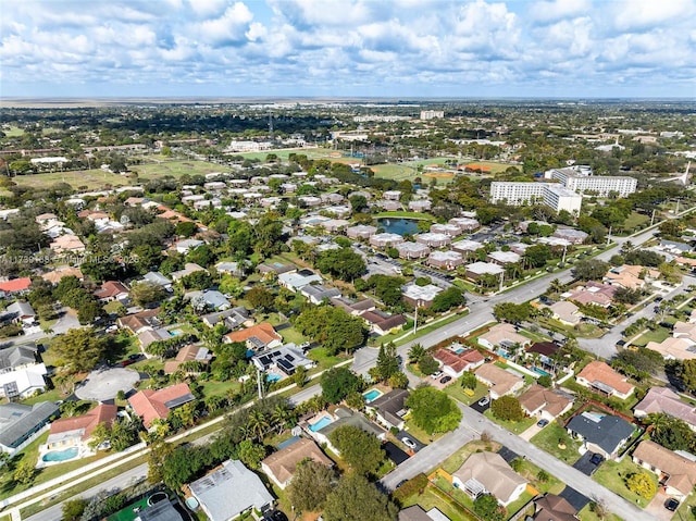 drone / aerial view